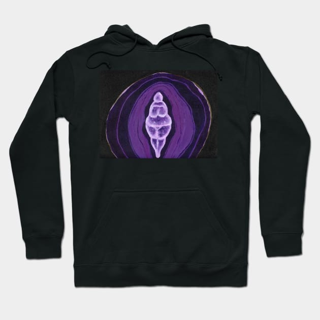 Purple Geode Hoodie by Ceconner92